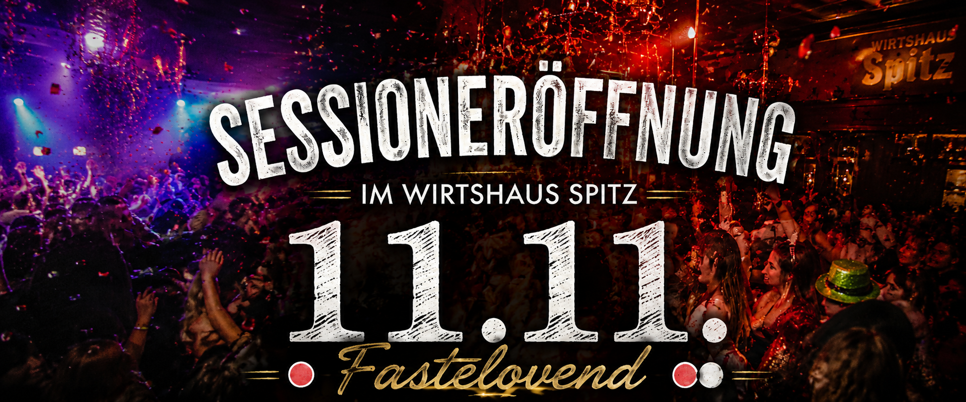 🎉 Sessionseröffnung im Spitz – 11.11.